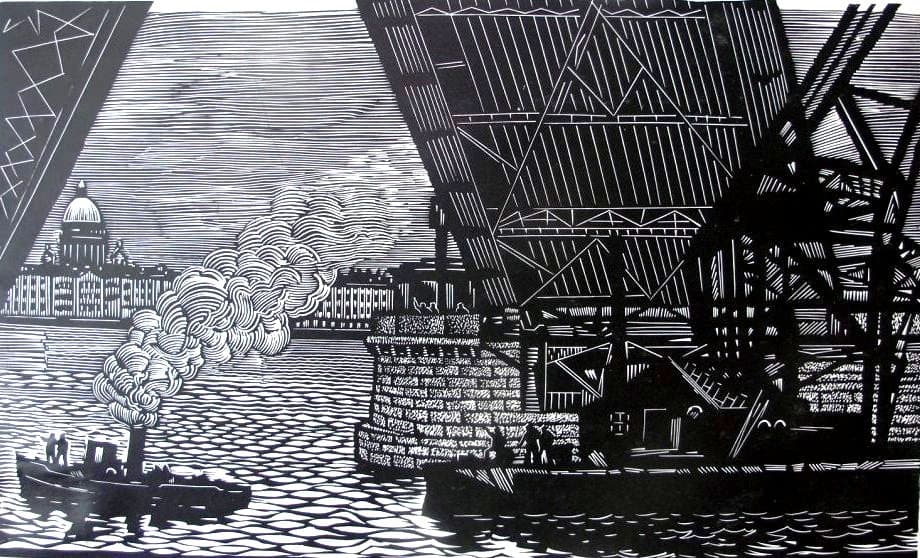 Белая ночь в Ленинграде