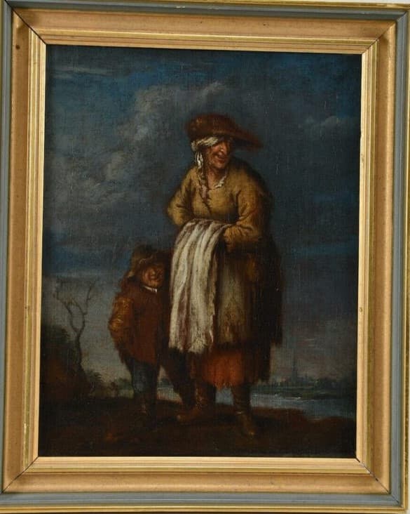 Крестьянка с сыном