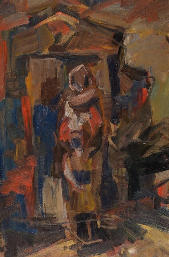 Портрет женщины с ребенком