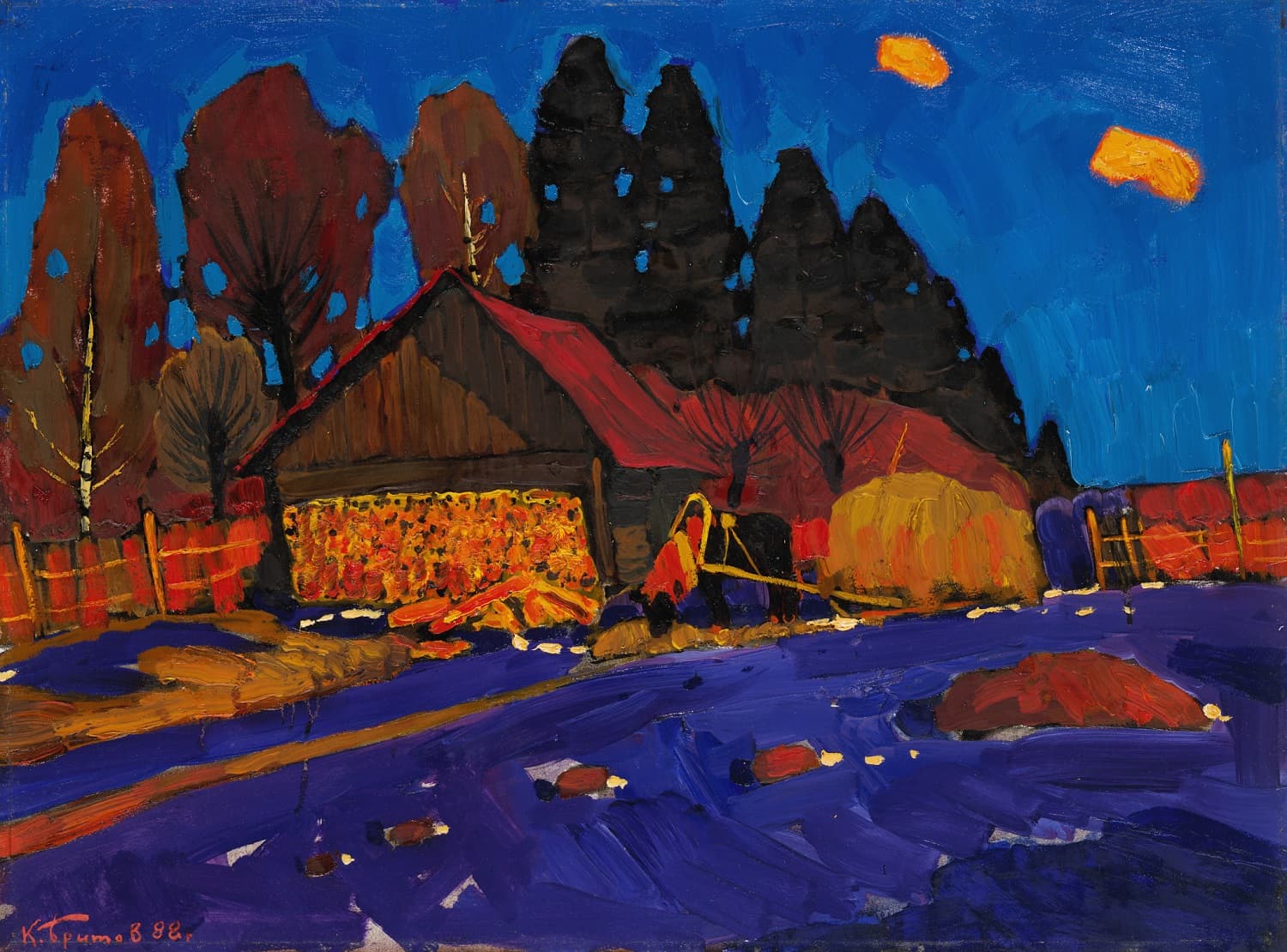 Выставка “Художники Владимирской школы. К 100-летию Кима Бритова” в Новой Третьяковке до 7 апреля.