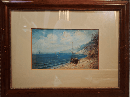 Лодка на берегу